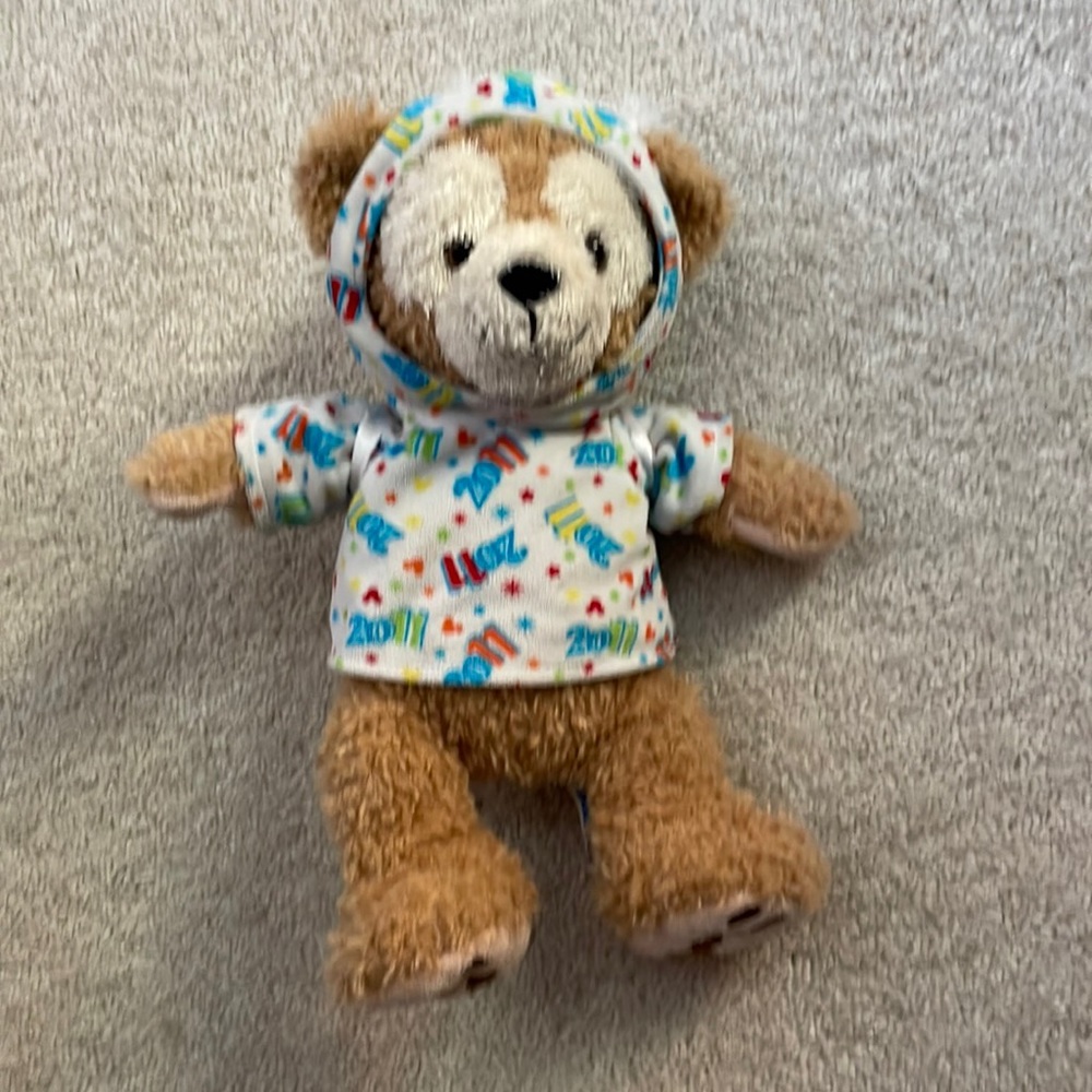 12" Disney 2011 Duffy Teddy Bear - Limited Edition
